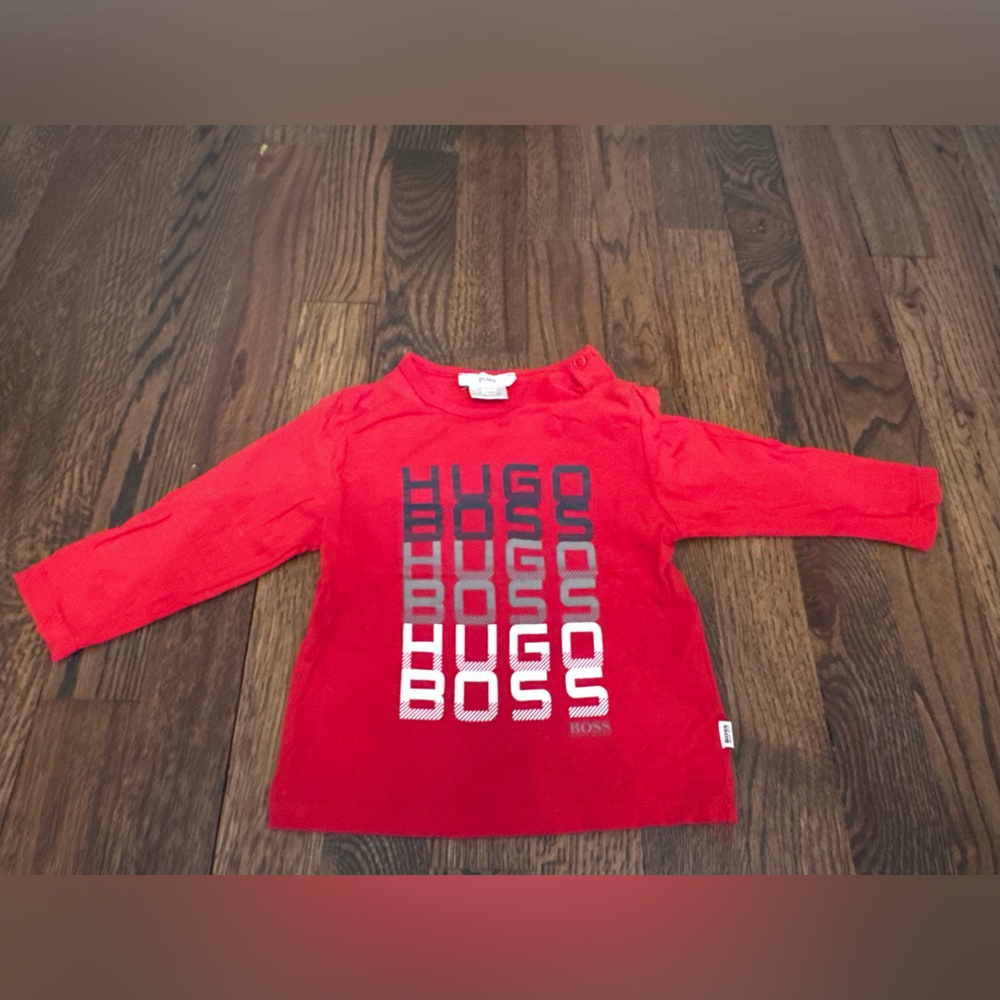 Hugo boss baby long sleeve tshirt